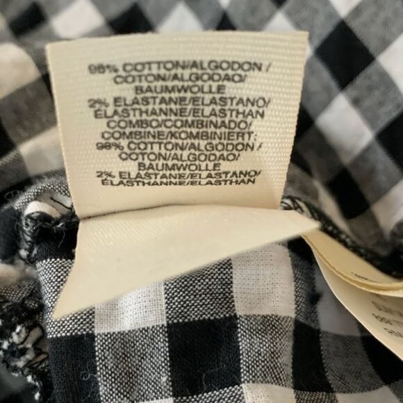 Rachel Roy XXL Gingham Plaid Off Shoulder Ruffle Peasant Sundress - Picture 11 of 11